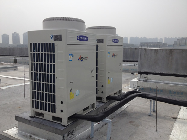 中央空調外機結露