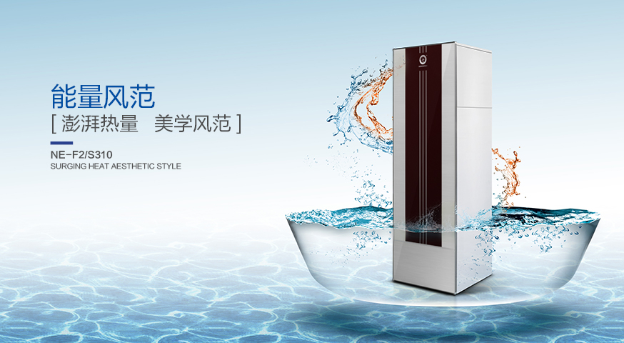 紐恩泰空氣源熱泵能量風范-2匹310升價格-參數-圖片