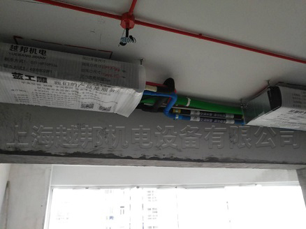 中央空調安裝現場