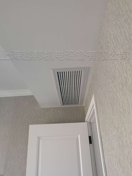 上海新信名邸家用中央空調安裝工程安裝