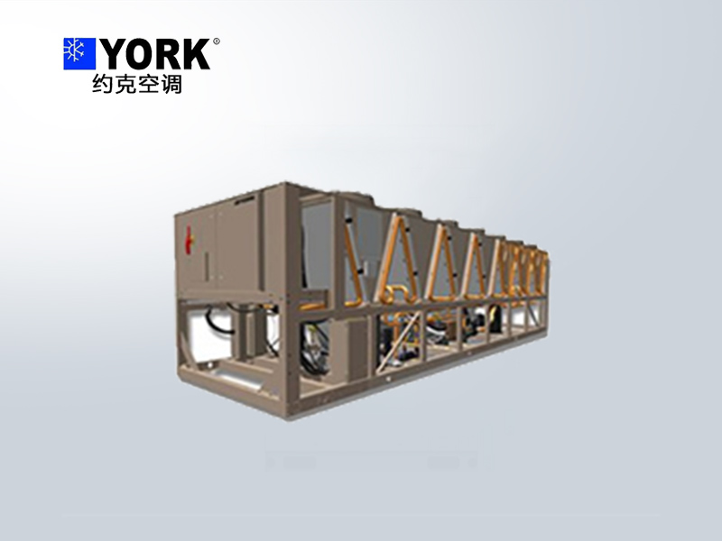 約克YVAA變頻螺桿風冷冷水機組YVFA變頻螺桿自然冷卻冷水機組