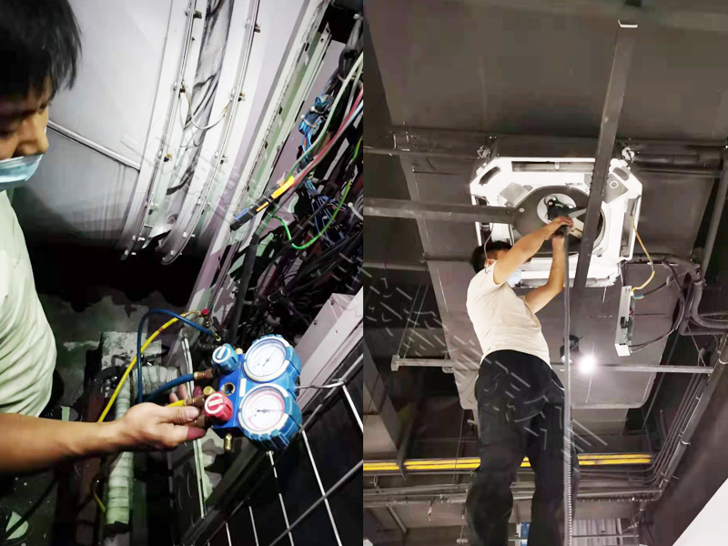 餐廳中央空調清洗維護