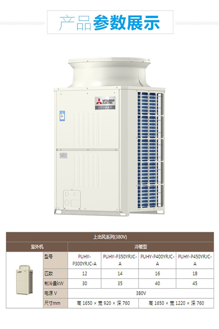 三菱電機菱睿系列參數
