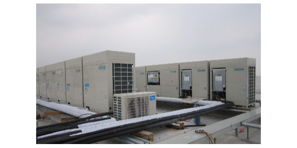 商用多聯機中央空調安裝特點