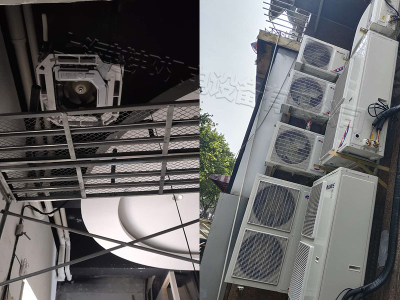 海鮮市場空調安裝